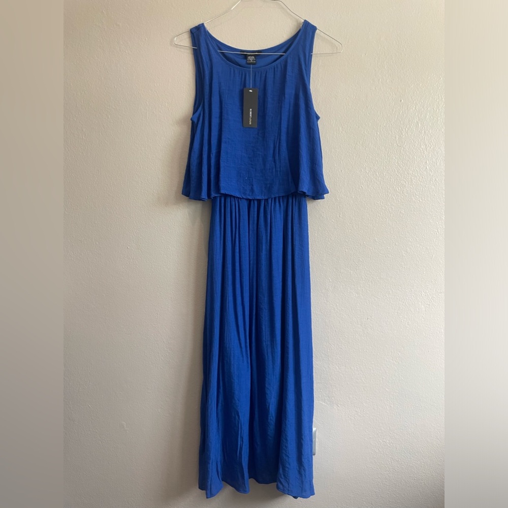 Royal blue dress